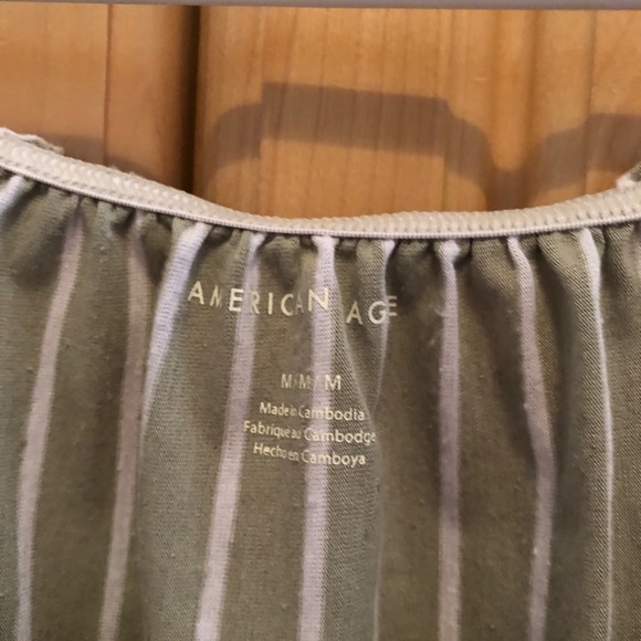 American Eagle Striped Blouse - Picture 4 of 4